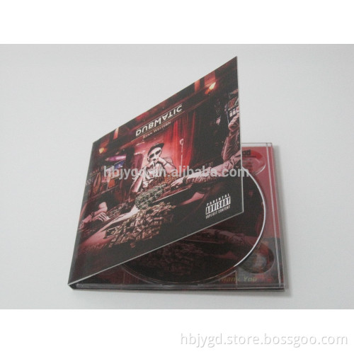 CD Digipak, 750gsm cardbpard paper, 4 panels ,Glossy Lamination ,Shrink wrapping